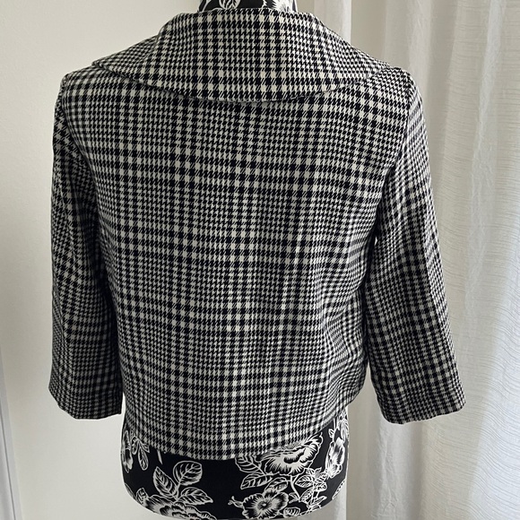 Lovely Day Monochrome Houndstooth Blazer - Picture 4 of 7
